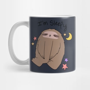 "I'm Sleepy" Sloth Mug